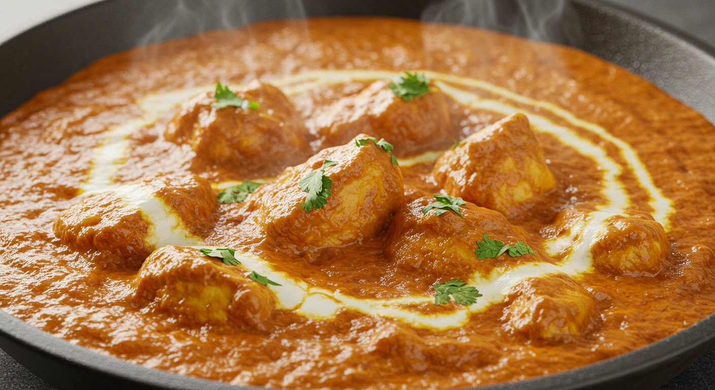 Indian Butter Chicken (Murgh Makhani) - tertiary view